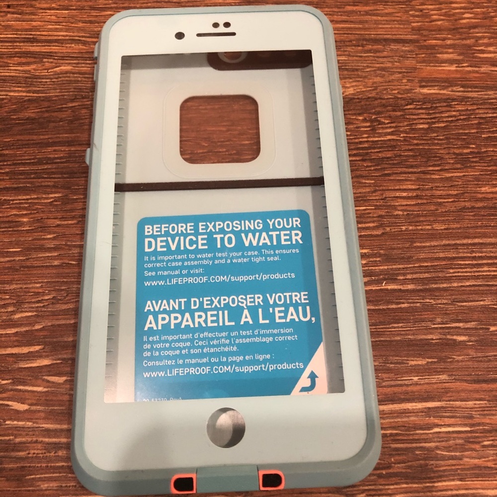 Lifeproof IPhone 7 or 8 plus phone case